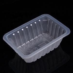 China Transparent Food Blister Box Duck Neck Cooked Chicken Wings Pp Box supplier