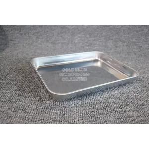 Restaurant big size towel tray stainless steel medical tray with different size good quality bathroom makeup tray