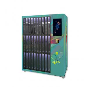 Máquina de venda automática de Smart do mícron da raquete de tênis com leitor de cartão
