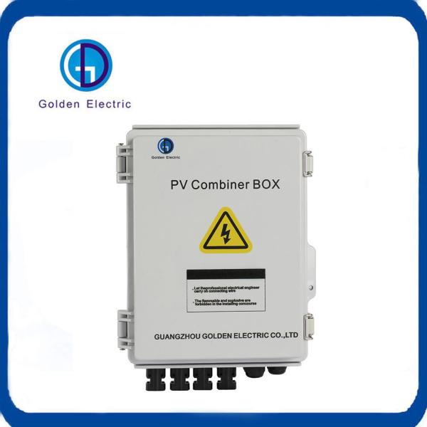 Plastic Shell 6 Ways Solar Panel Combiner Box All Packaged For Solar Power System