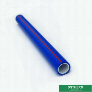 China Blue Color Welding Plastic PPR Pipe Non - Toxic For Hot Water Supply Din 8078 Standard supplier