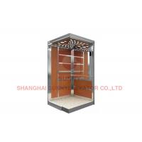 China Elevator Interior Design Stainless Steel 304 Elevator Lift Cabin IP67 With PVC Floor on sale