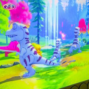 China Flexible Equipment Drawing Alive Interactive Wall Games MultiChannel Fusion Technology  wholesale