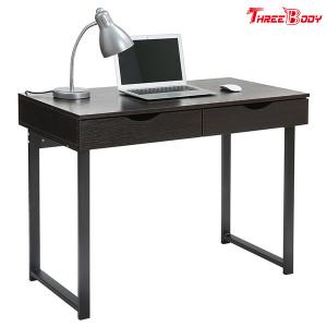 China Black Modern Office Table Writing Desk With Drawers Study Home Office Furniture supplier