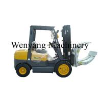 China 3T Diesel Powered Forklift With Paper Roll Clamp Specailly For Paper Manufacturer on sale