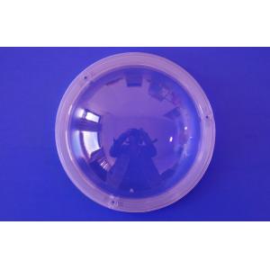 China 168MM Diameter High Bay Light Lens Cover Transparent Plastic Cover 20W - 300W supplier