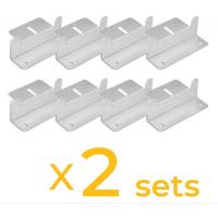 China 16 Units Campervans Solar Panel Accessories Mounting Bracket Kits For Tile Roof on sale