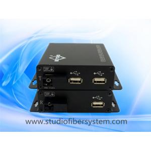 China USB fiber optic extender for USB 1.1/USB1.0signal over 1 fiber to 20KM supplier