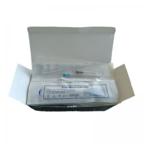 Filler Injection Micro Blunt Needle Cannula Syringe 27g 38mm