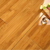 Vertical Bamboo Laminated Flooring  Carbonized Color Solid Flooring Indoor