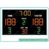Tableaux indicateurs sans fil de basket-ball de Digital avec l'horloge de tir et l'affichage de temps