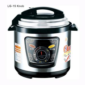 China 5 Quart Electric Pressure Cooker , Electronic High Pressure Cooker Knob Switch Control supplier
