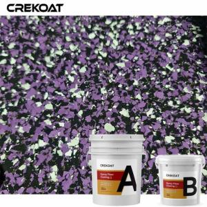 Anti - Graffiti Epoxy Flake Floor Coating Protects Against Graffiti And Simplifies Cleanup