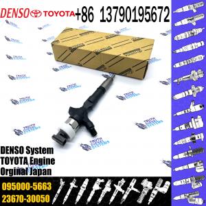 Good Quality Diesel Engine Parts 23670-30050 Common Rail Fuel Injector Assembly 095000-5663