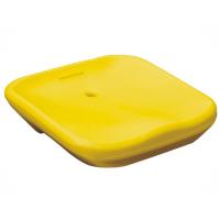 China HDPE Yellow 2rows Swimming Stadium Bucket Seats Fixed By Bolts on sale