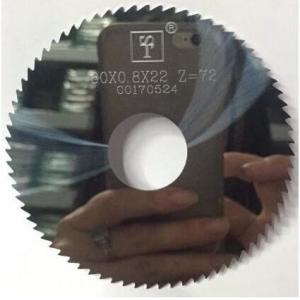 KM  Solid carbide slitting cutter circular saw blade for metal cutting