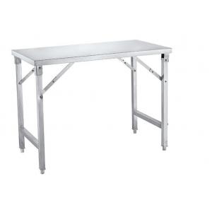 Adjustable Legs Stainless Steel Working Table Corner Work Table For Bakery