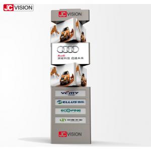 China JCVISION Customized Outdoor Digital Signage Display LED Rotating Tower Display supplier