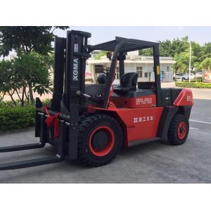 China 8.5 Ton Heavy Duty Forklift , Diesel Engine Forklift Truck Clearance Buffering Structure supplier