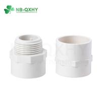 China Forged UPVC Fittings Female Socket Adapter Threaded Nipple Union PVC Pipe Fittings on sale