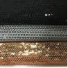 Customizable Glitter Sequin Fabric , Glitter Material Fabric High Brightness