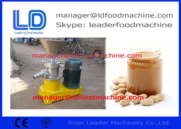 Compact Peanut Processing Machine For Making Garlic Chili Peanut Butter