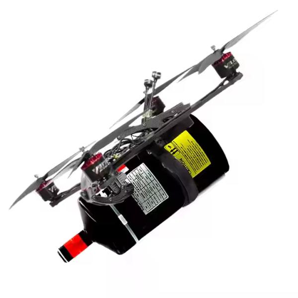 Drones FPV  Anti-interferencia Larga Distancia Caja de Liberación de Fibra Desnuda 5KM 10km 20km Drones Aéreos FPV con Extremo Aéreo/Terreno y Convertidor de Video