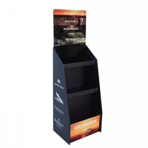 Cardboard Shelf POP Display Stand For Retail Store / Bookstore