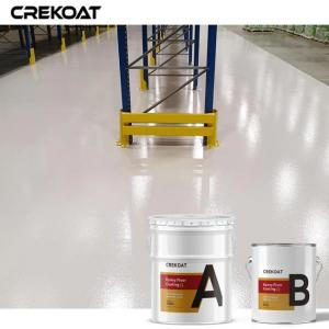 China Flake Decorative Concrete Floor Coating Epoxy Varnish Intermediate Coating supplier