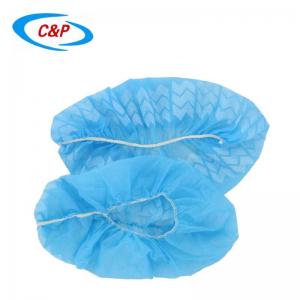 China ODM Blue Medical Protective Equipment Disposable Shoe Covers For Personal Protection supplier