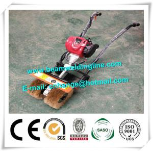 China A máquina de Derusting da placa de aço para a folha, manual opera a máquina limpa da poeira supplier