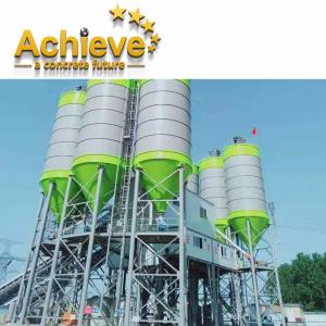 Automatic Concrete Batching Plant 60 -240 CBM Per Hour Ready Mixed MAO4000 132kw