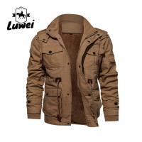 China Winter Casual Coats Men Slim Thick Pilot Utility Male Jaket Windbreaker Hombre Cotton Plus Size Jackets on sale
