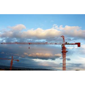 Steel Mast Section Building Construction Cranes Rentals , Hydraulic Tower Crane Lifting