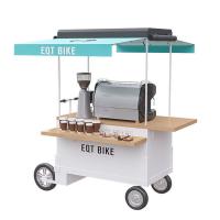 China EQT Outdoor Coffee Cart , Commercial Coffee Cart With Strong Load Bearing Capacity on sale