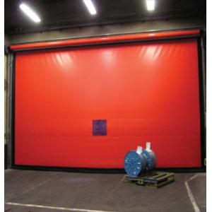Wind Resistant Industrial Fast Door Exterior PVC High Speed Fold Up Doors