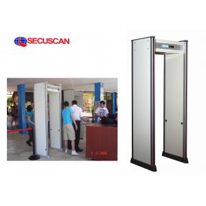 China Body Scanner Metal Detector Gate 6 Pinpoint zones for School security supplier