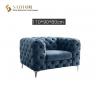 China 80cm Height Armrest Single Modern Upholstered Sofa wholesale