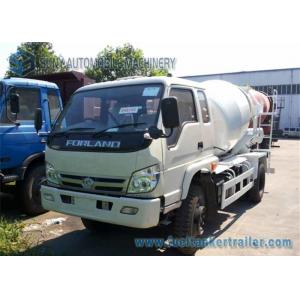 China Right Hand Drive Forland 4 M3 cement mixer lorry 130 Hp Euro 3 Engine supplier
