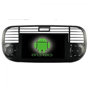 China FIAT 500 6.2 Inch Digital Screen car dvd player Android system incar entertainment  OEM manufacturer on sale 