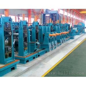 China Thickness 2-6mm Iron Galvanized Steel Pipe Production Line 600KW supplier