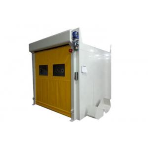 Powder Coated Steel Automatic PVC Quick Roll Up Door Air Shower Tunnel