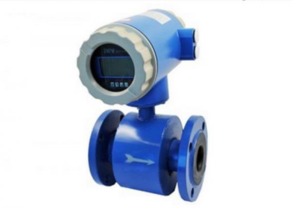 Remote Display DN250 Magnetic Volumetric Flow Meter For Acids Or Caustic