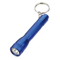 China Promotional super bright Blue PS, PVC Led Torch Keychain light for Ornaments for sale