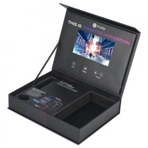 Custom Presentation video box 5 inch screen LCD video box with EVA for new product launch