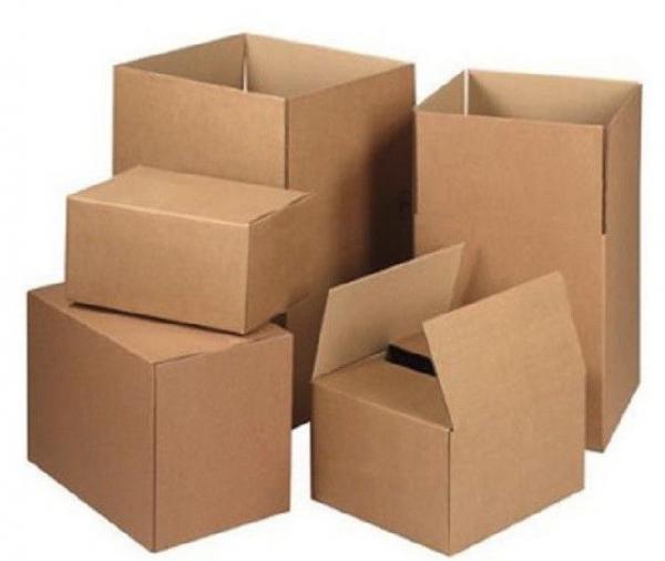 Brown / White Small Cardboard Boxes With Lids CMYK Printing Eco - Friendly