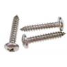 China O metal A2 de aço inoxidável parafusa Pan Head Self Tapping Screws para a folha de metal wholesale