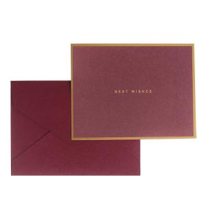 Matte Glossy CMYK Pantone Christmas Gift Card Environment Friendly