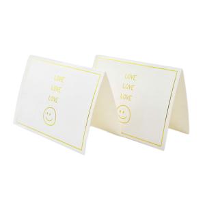 China 小規模企業 カスタマイズされた感謝カード 封筒とステッカー付きの挨拶カード wholesale