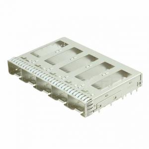 2284170-1 TE SFP+ Cage Ganged (1 x 5) Connector Press-Fit Through Hole